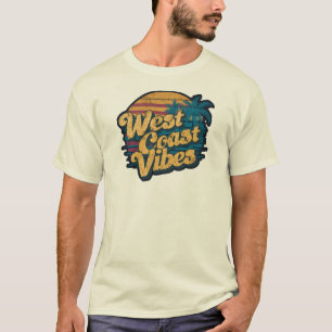 T-shirt Vibes de la côte ouest