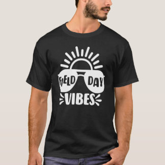 T-shirt Vibes De La Journée Du Champ Pour Les Enfants Ense