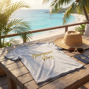 T-shirt Vibes de Lune de Miel