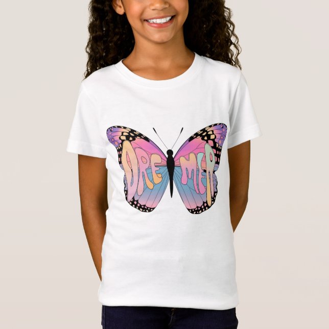 T-Shirt Vibes de papillon Dreamer (Devant)