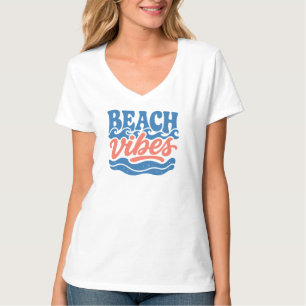 T-shirt Vibes de plage pour femmes