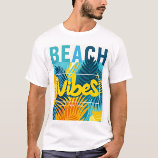 T-shirt Vibes de plage - Style Tropical Street