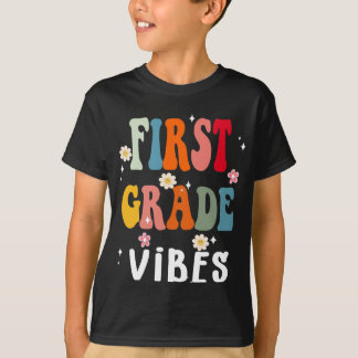 T-shirt Vibes de première année - Équipe de 1ère année Rét