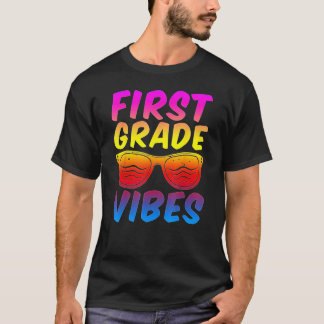 T-shirt Vibes De Première Année Premier Jour De 1Ème Année