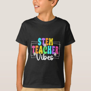 T-shirt Vibes de professeur de STEM Retour à l'école Ensei