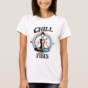 T-shirt Vibes de refroidissement   Méditation