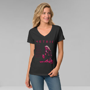 T-shirt Vibes de Rock Indépendant : Parole de Metric Emily