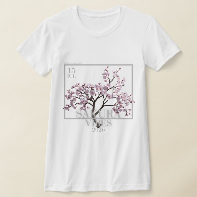 T-shirt Vibes de Sakura (Poser)