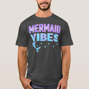 T-shirt Vibes De Sirène Femmes Escadrons De Vacances D'Été