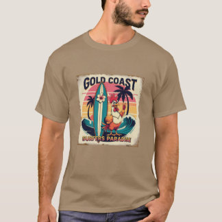 T-shirt Vibes de Surfs tropicaux - Rooster Rétro & Waveboa