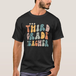 T-shirt Vibes De Troisième Année super Retro Professeur Re