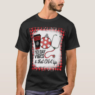 T-shirt Vibes De Vacances Bleues Et Que CNA Life Noël