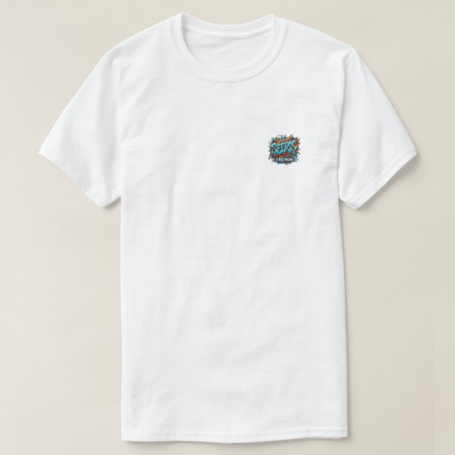 T-shirt Vibes de vêtements de rue urbains - Art de style g (Design devant)