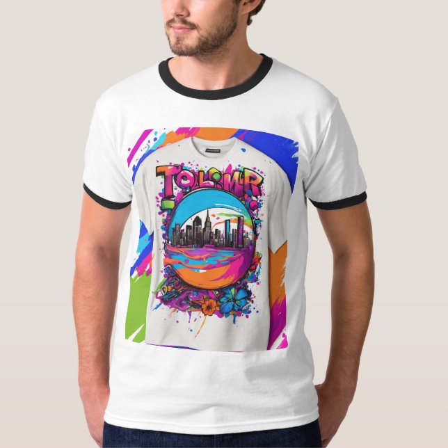 T-shirt Vibes de Vogue : Le dernier mot de la mode Tee" (Devant)