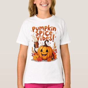 T-shirt Vibes d'épices citrouilles