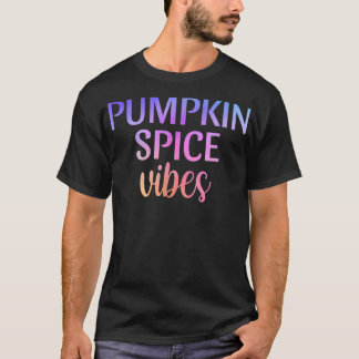 T-shirt Vibes d'épices citrouilles Automne Automne automne