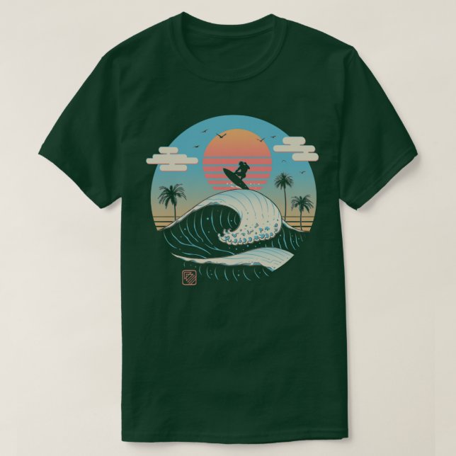 T-shirt Vibes d'été (Design devant)