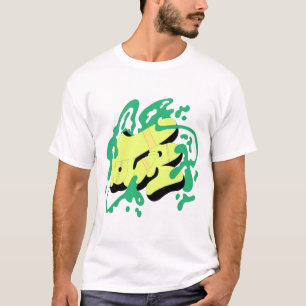 T-shirt Vibes d'été 3D Typographie Tee
