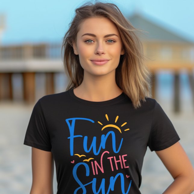 T-shirt Vibes D'Été "Fun In The Sun" (Créateur téléchargé)