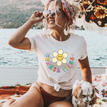 Vibes d'été, Smily Daisy Retro Vintage Boho