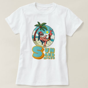 T-shirt Vibes d'été : Soleil, Sable et Sourires.