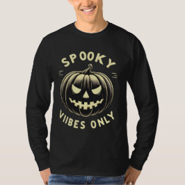 T-shirt Vibes éffrayant uniquement Citrouille Halloween