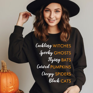 T-shirt Vibes Éffrayantes de sorcières Halloween mignonne 