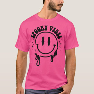T-shirt Vibes éffrayantes Effrayant Super Happy Face Hallo