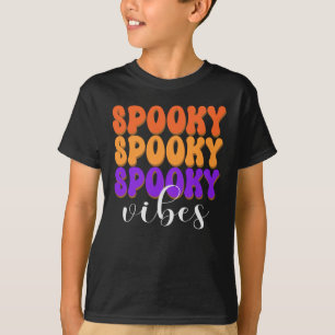 T-shirt Vibes Éffrayantes rétro Super Halloween
