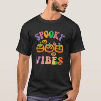 T-shirt Vibes Éffrayantes super Cute Ghost Funny Halloween