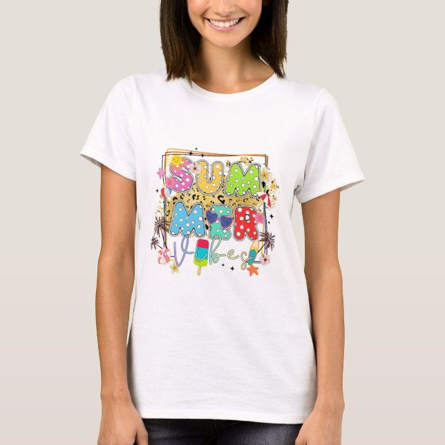 T-shirt Vibes été_5 (Devant)