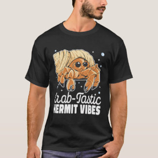T-shirt Vibes Hermites Tastiques Crabes Femmes Crustacés m