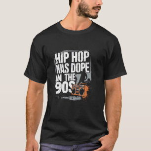 T-shirt Vibes Hip Hop Classiques Des Années 90  Culture Ra