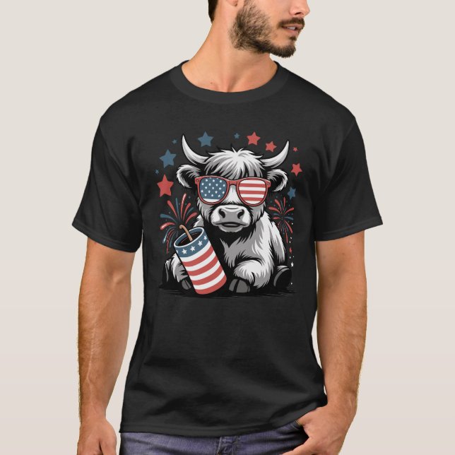 T-shirt Vibes patriotiques (Devant)