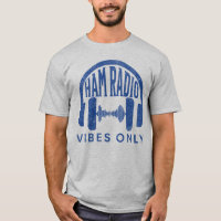Vibes Radio Jambon Bleu Rétro Seulement Radio Amat