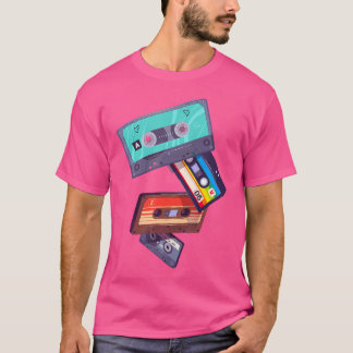 T-shirt Vibes Rétro De Style 80S 90S De La Cassette Mixtap