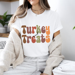 T-shirt Vibes rétro d'Halloween   La Turquie et les T-shir