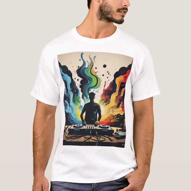 T-shirt Vibes soniques - Portez le son (Devant)