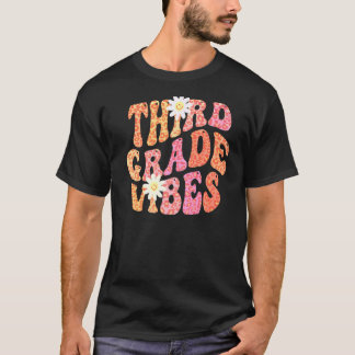 T-shirt VIBES super 3ème GRADE Automne École Automne Ensei