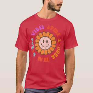 T-shirt Vibes Super Rétro Parlent Plus Fort Que Les Mots H