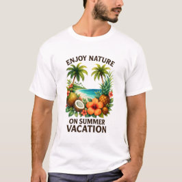 T-shirt Vibes tropicales