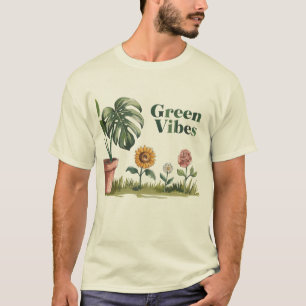 T-shirt Vibes vertes.