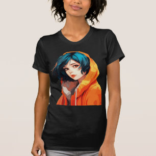 T-shirt Vibrant Anime Beauté