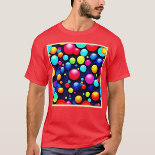 T-shirt Vibrant Bubble Pop Art