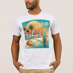 T-shirt Vibrant California Beach Town