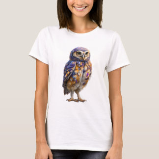 T-shirt Vibrant Impressionist Purple Women