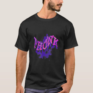 T-shirt Vibrant Phonk Music Psychedelic Rave Esthétique Cu