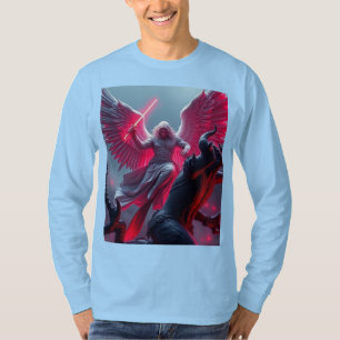 T-shirt Vibrant St Michael Archangel Long Manches Tee Homm