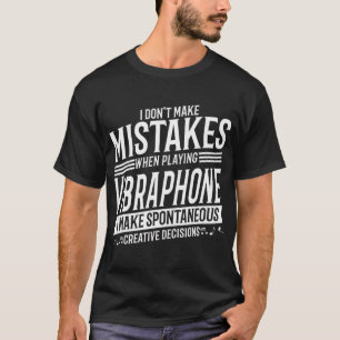 T-shirt Vibraphone Player Instrument de musique Vibraphone