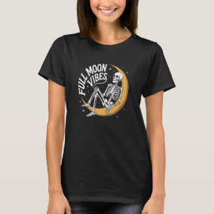 T-shirt Vibrations de la pleine lune Sorcière Occulte Sorc
